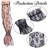 Outdoor Cycling Polyester Lace Sleeves AJEW-WH20067-033A-5