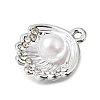 UV Plating Alloy Crystal Rhinestone Pendants RB-CBAD37D-37P-2