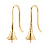Ion Plating(IP) 304 Stainless Steel Earring Hooks STAS-N108-30G-1