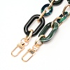 Acrylic Curb Chain Bag Strap FIND-WH0092-27-2