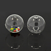 Handmade Blown Glass Globe Beads DH017J-1-40mm-1