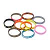 Free Sample Silicone Wristbands Bracelets BJEW-K165-06B-2