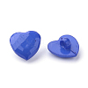 Acrylic Shank Buttons X-BUTT-S020-52-2