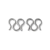 304 Stainless Steel S-Hook Clasps STAS-Z124-04D-P-1