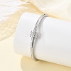 304 Stainless Steel Rhinestone Bangles for Women BJEW-Z092-04P-1