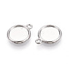 Tibetan Style Alloy Charms Cabochon Settings PALLOY-N178-12AS-A-2