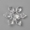 Christmas Transparent Acrylic Connector Charms A-OACR-WH0037-02C-02-1
