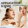 72Pcs 12 Styles Tibetan Style Zinc Alloy European Beads FIND-SC0022-49AG-5