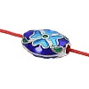 Chinese Style Alloy Enamel Beads ENAM-P160-21B-S-4