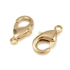 Brass Lobster Claw Clasps KK-903-G01-2