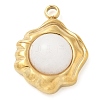 Natural White Agate Pendants LS-STAS-K291-03B-01-1