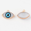 Druzy Resin Pendants RESI-R428-002A-2