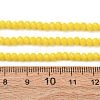 Imitation Jade Glass Bead Strands GLAA-F001-3x2mm-11-2