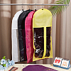 Olycraft 10 Sets 5 Colors Arch Shaped Cloth Hair Wig Storage Zipper Bags ABAG-OC0001-07-4