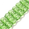 Glass Beads Strands X-EGLA-E010-8x12mm-14-1