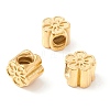 Ion Plating(IP) 304 Stainless Steel European Beads STAS-M298-18G-1
