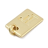 Brass Pendants KK-H206-10G-F-2