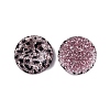 Printed Resin Cabochons CRES-WH0010-6-2