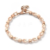 Crystal Cubic Zirconia Tennis Bracelet BJEW-E108-04RG-4