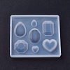 Pendant Silicone Molds X-DIY-L005-15-3