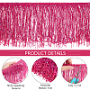 5M Paillette Tassel Polyester Ribbon Trim OCOR-BC0006-56C-4