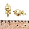 Brass Pendants KK-Q006-17G-3