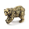 Brass Polar Bear Figurines Statues for Home Desktop Feng Shui Ornament KK-A216-07AB-1