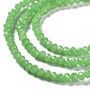 Baking Painted Imitation Jade Glass Bead Strands DGLA-A034-J4MM-A9-5