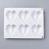 Heart Shape Silicone Molds X-DIY-H125-01-1