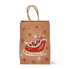 Christmas Theme Rectangle Paper Bags CARB-F011-01D-1