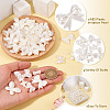 332Pcs 9 Styles ABS Plastic Imitation Pearl Beads KY-TA0001-50-5