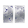 Fingerinspire 2Pcs 2 Style Custom 304 Stainless Steel Cutting Dies Stencils DIY-FG0001-93-1