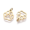 Ion Plating(IP) 304 Stainless Steel Pet Charms X-STAS-H100-26G-3