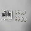 Beebeecraft 4 Pairs 925 Sterling Silver Leverback Hoop Earrings Findings STER-BBC0001-82-1