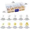 1180Pcs 10 Styles Iron Bead Caps IFIN-FS0001-45-4