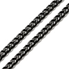 201 Stainless Steel Curb Chain Necklaces NJEW-Q336-09A-EB-3