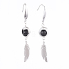 304 Stainless Steel Dangle Earring EJEW-JE03491-3