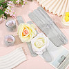 Aluminium & Plastic & Imitation Leather Glitter Powder Cord Bracelets for Bridesmaid BJEW-WH0022-75-5