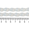 Electroplate Imitation Jade Glass Beads Strands LS-EGLA-N013-J6mm-D02-4