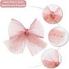 CHGCRAFT 30Pcs 5 Colors Handmade Polyester Organza Bowknot Ornament Accessories DIY-CA0004-79-3