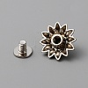 Zinc Alloy Decorative Rivets BUTT-WH0028-38C-2