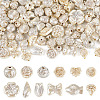 100G Pearlized Opaque Acrylic Beads OACR-TA0004-41B-1