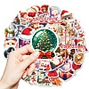 50Pcs Christmas Animal Paper Stickers PW-WG4EDBF-01-4