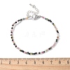 Natural Tourmaline Bead Bracelets BJEW-JB04555-06-8