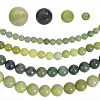 120Pcs 4 Styles Natural Chinese Jade/Southern Jade Beads G-PA0002-14-1