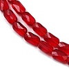 Transparent Glass Beads Strands GLAA-Z018-C19-3