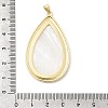 Natural Shell Pendants KK-H529-60B-G-3