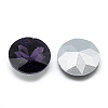 Pointed Back Glass Rhinestone Cabochons RGLA-T029-10mm-17-2