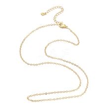 Brass Chain Necklacess KK-P205-01G