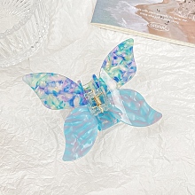 Butterfly Cellulose Acetate Large Claw Hair Clips PW-WG30705-05